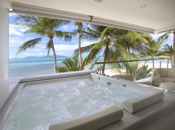 Panu Luxury Beachfront Apartments Bophut Buitenkant foto