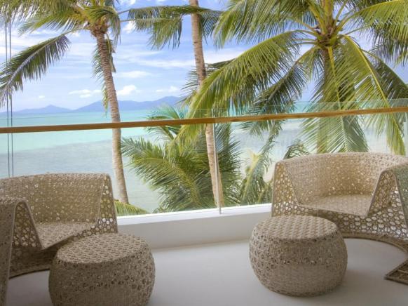 Panu Luxury Beachfront Apartments Bophut Buitenkant foto