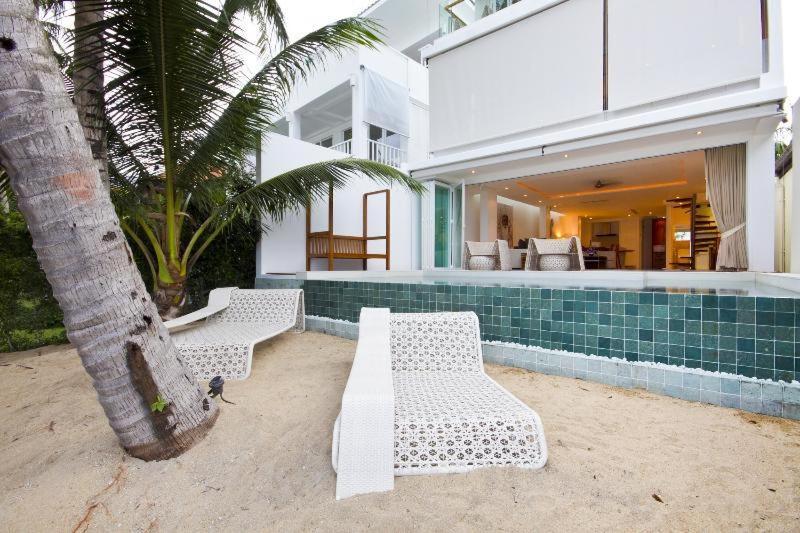 Panu Luxury Beachfront Apartments Bophut Buitenkant foto